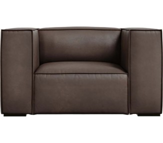 Hnědé kožené křeslo Madame – Windsor & Co Sofas