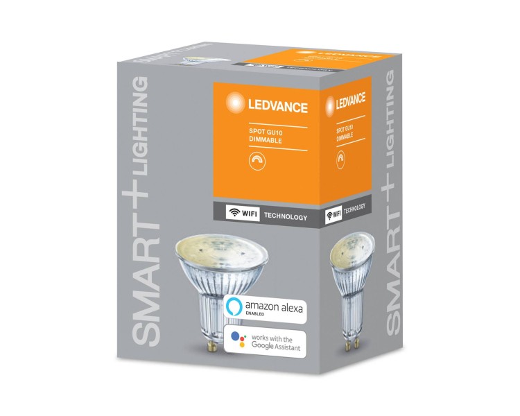  LEDVANCE SMART+ LEDVANCE SMART+ WiFi GU10 reflektor 5W 45° 2 700K