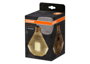  OSRAM OSRAM LED žárovka E27 4W Vintage Diamond 824 zlatá